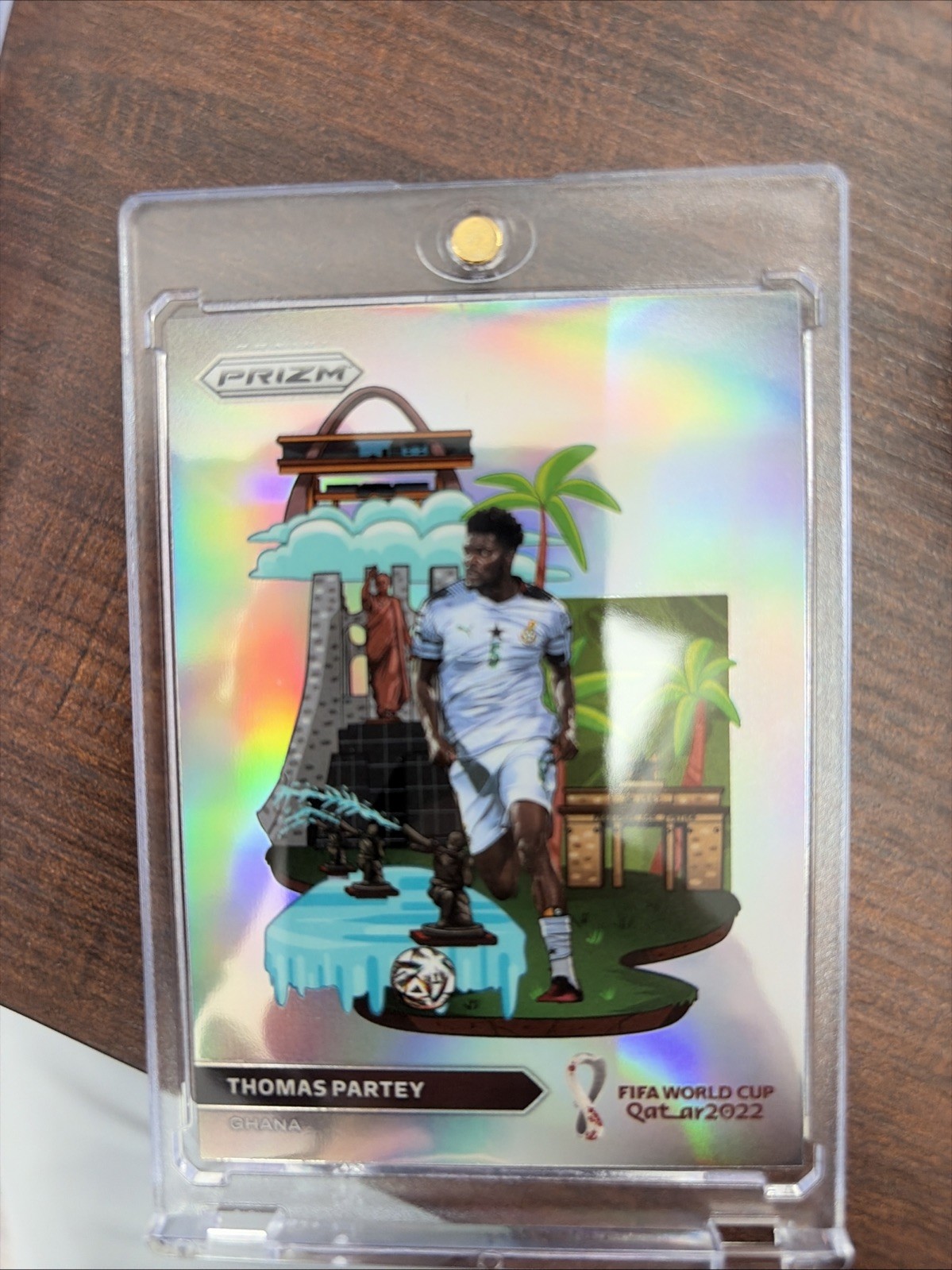 2022 Panini Prizm World Cup Landmark Thomas Partey Case HIT SP SSP – 2 Available