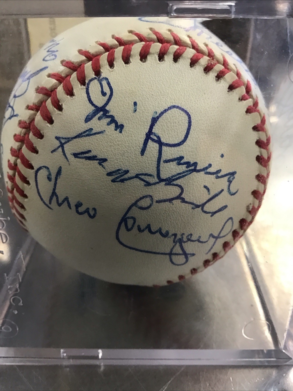 1959 White Sox Nellie Fox Tribute Day 8/16/97 1997 Signed MLB Ball
