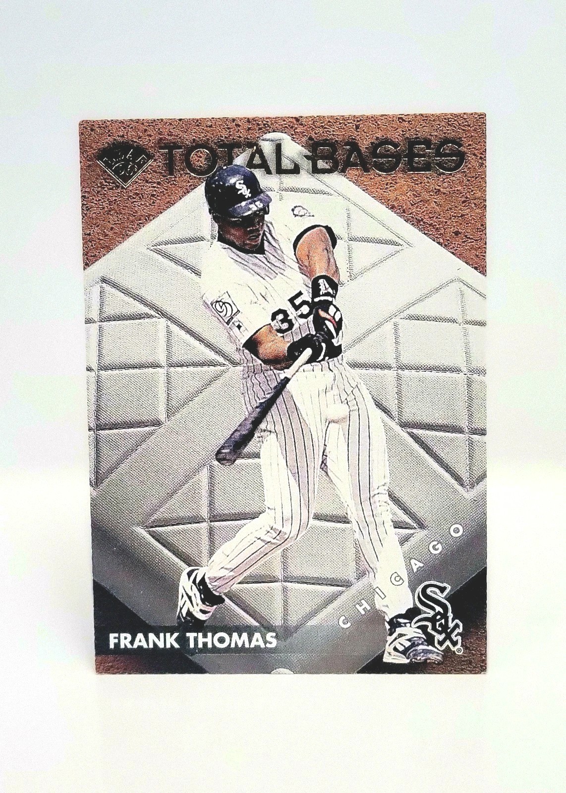 1996 Leaf Total Bases # 1 Frank Thomas /5000 Chicago White Sox 1 of 12
