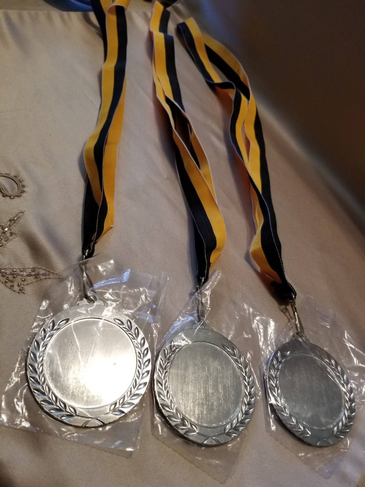 Lot of 3 Walk N Roll 2018 Central Coast Quality Of Life Medals & Ribbons R