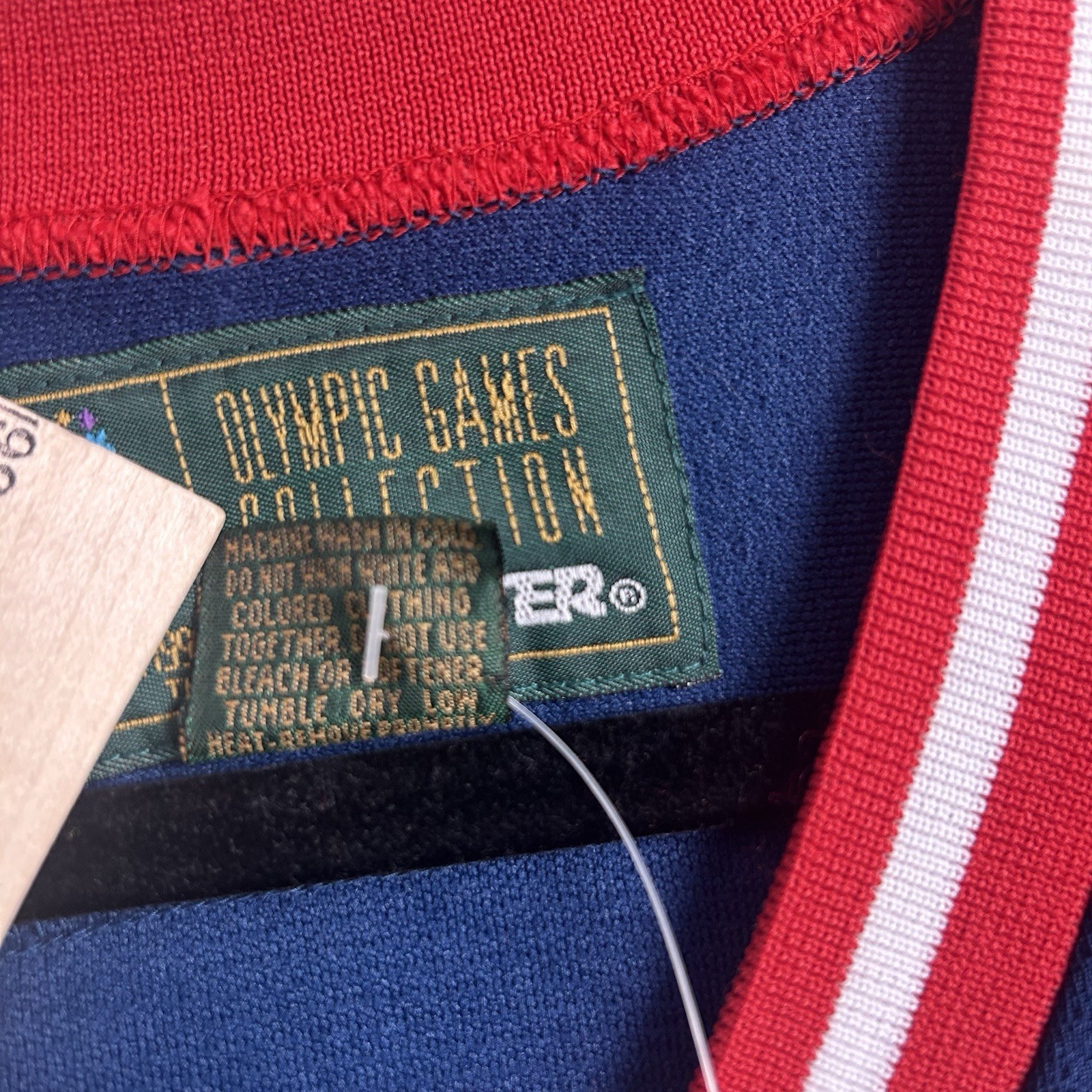 Atlanta 1996 Olympic Games Hockey Jersey Mens Large Starter 40TH Back Logo