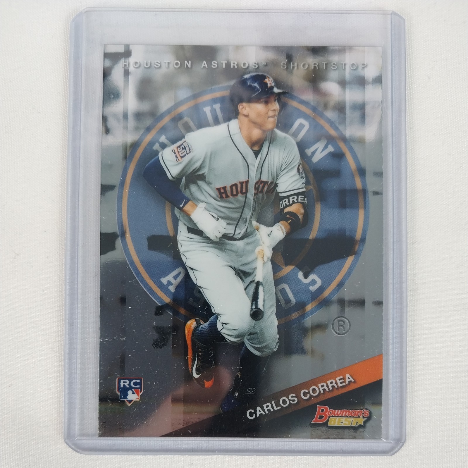 2015 Bowman’s Best Carlos Correa Rookie #58