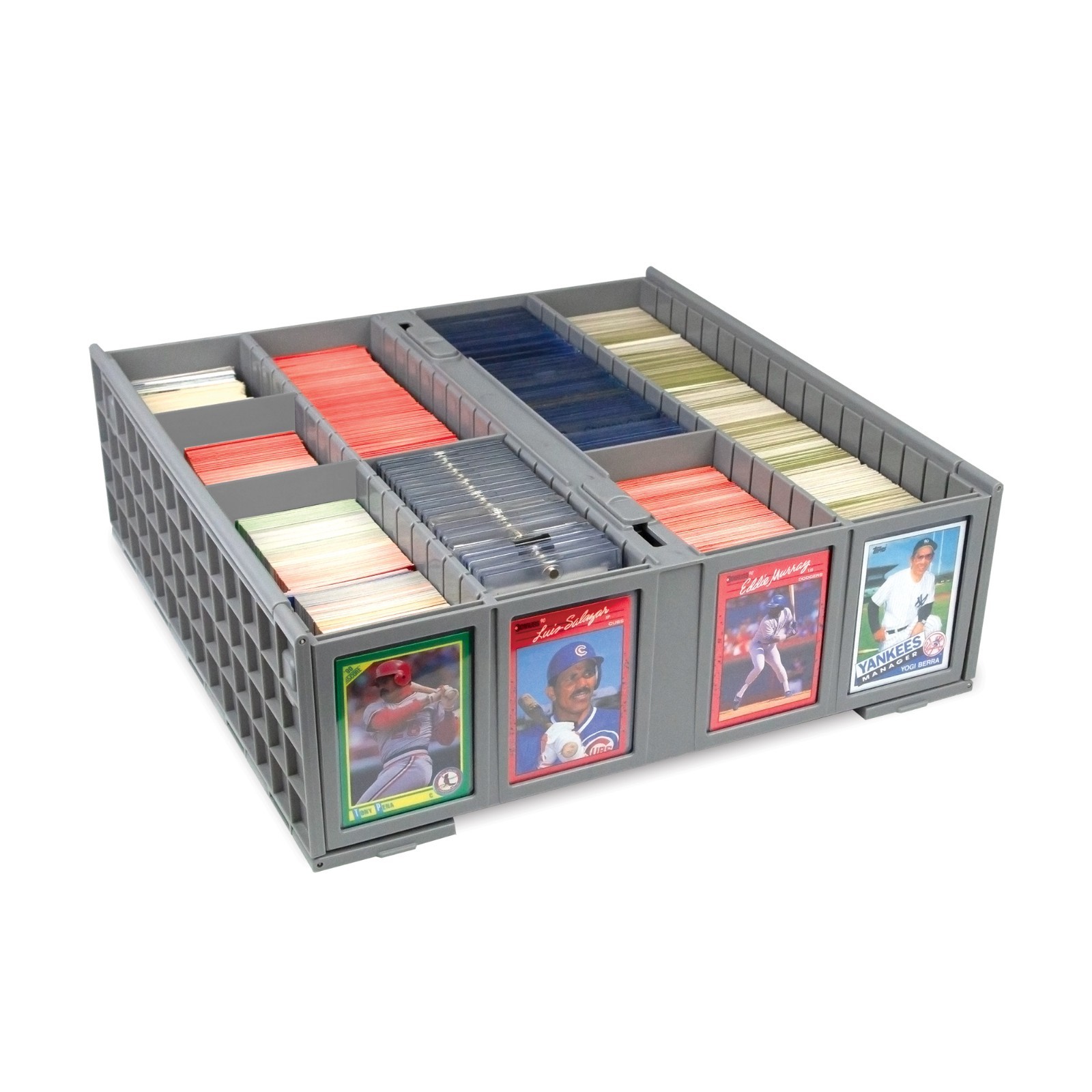 BCW Collectible Card Bin Hold Gaming Sport Toploaders Magnetic / Deck 3200 Box