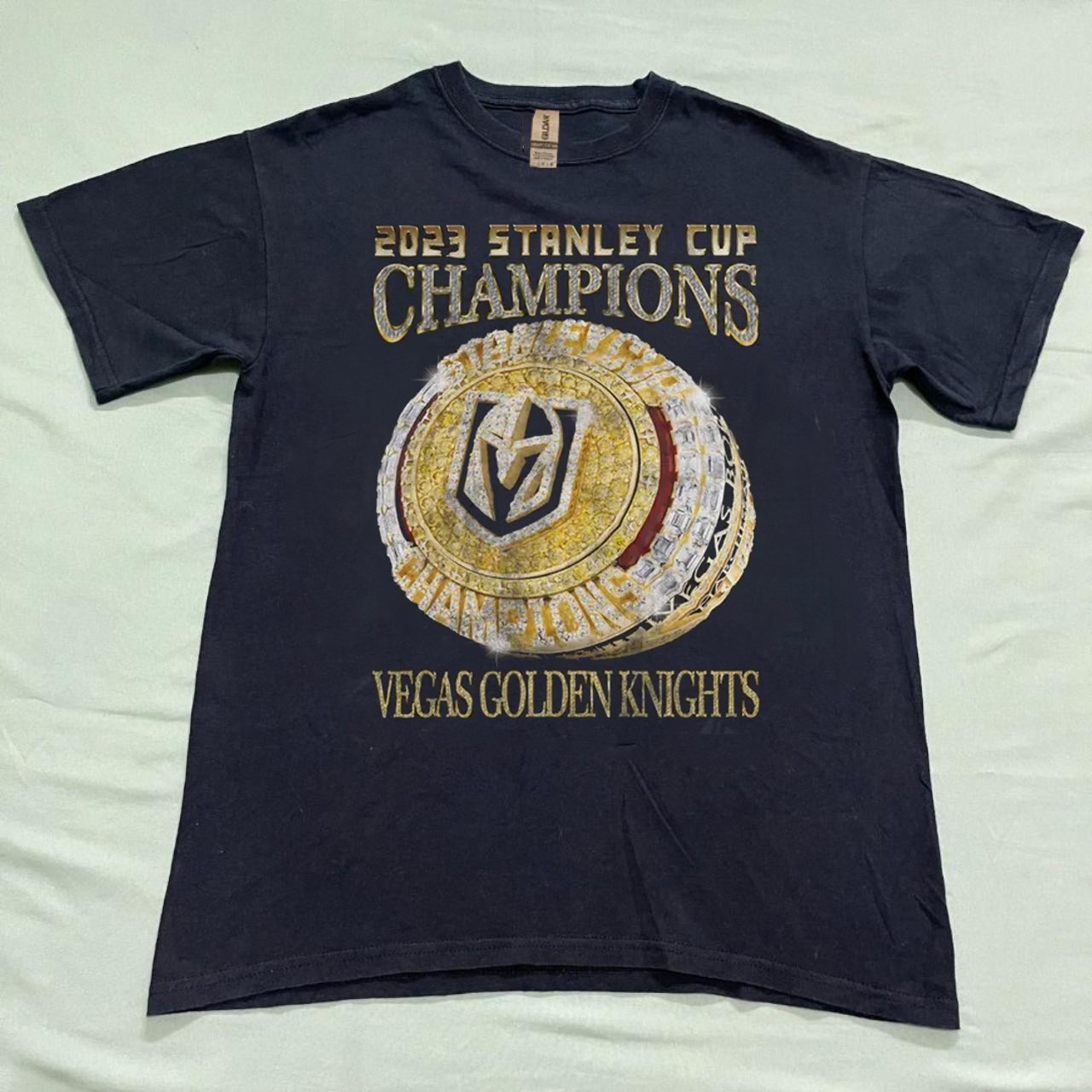 VGK Vegas Golden Knights Stanley Cup Champions Retro style T shirt HN5939