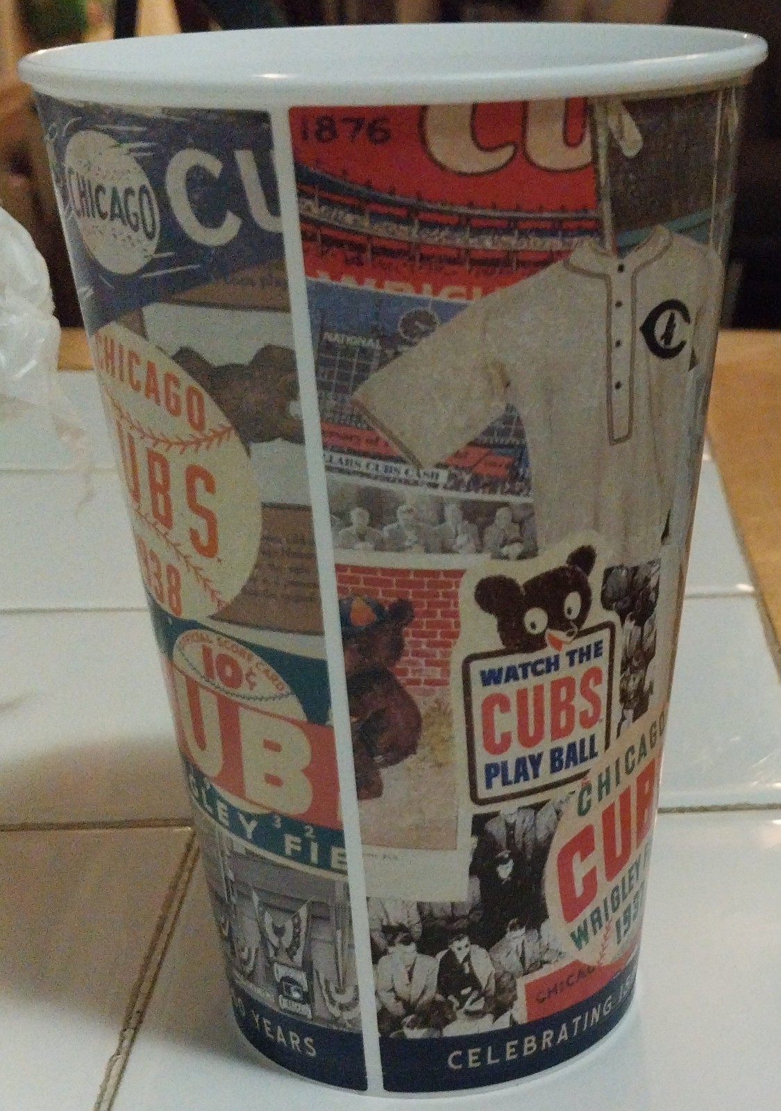 Chicago Cubs 2026 150th Anniversary Souvenir Liquor Cup From Wrigley Field⚾️