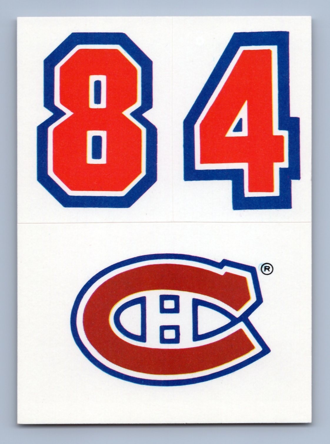 1989-90 Topps Hockey HELMET STICKERS Take Your Pick!