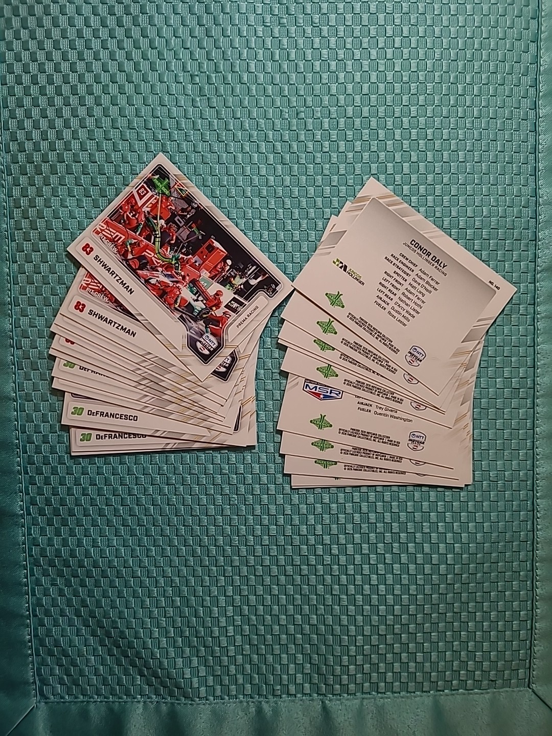 2026 Parkside Indycar NTT Collection Base Singles (Pick Your Card)