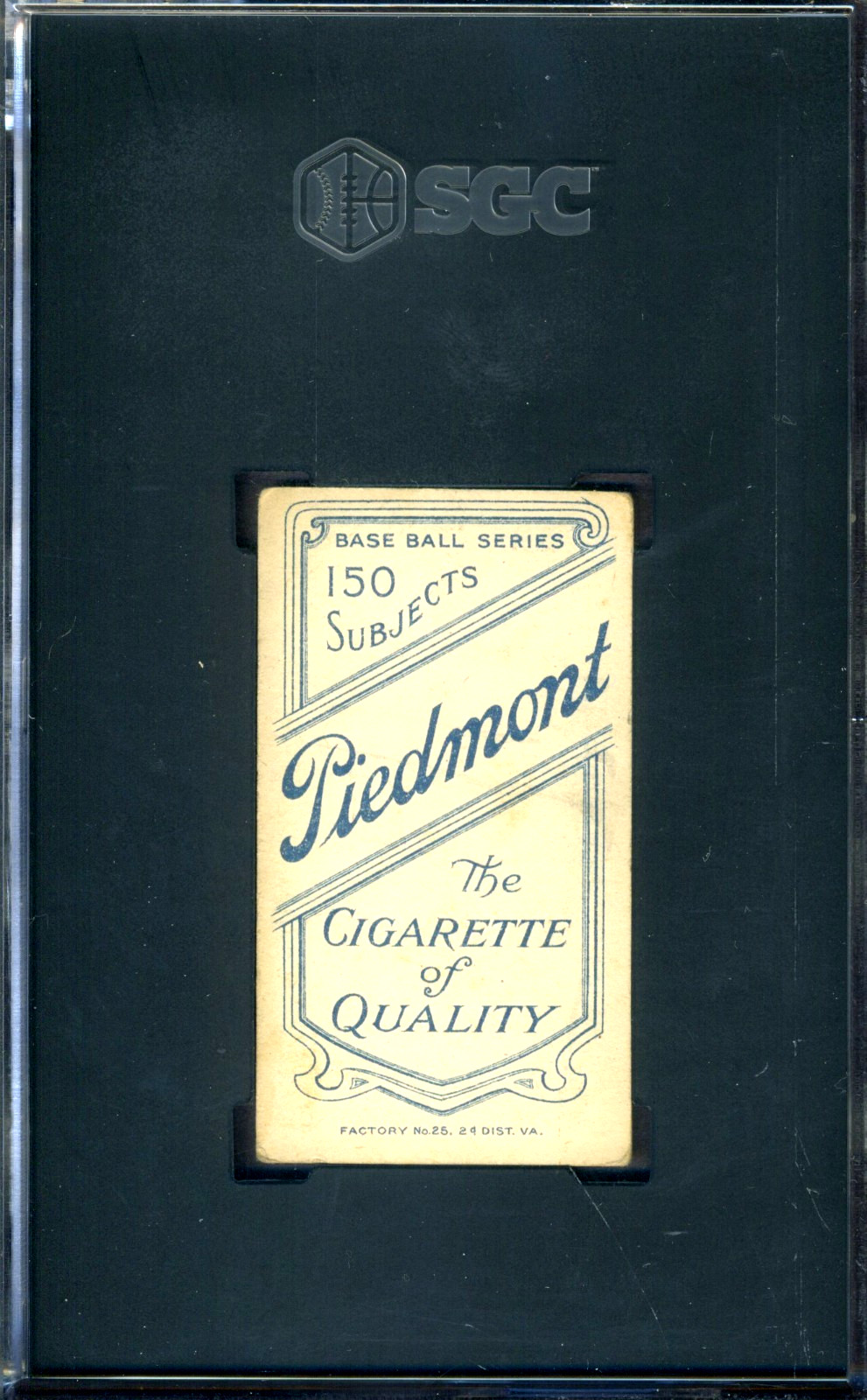T206 Piedmont Johnny Bates SGC 2.5 GOOD+ *Boston Doves*