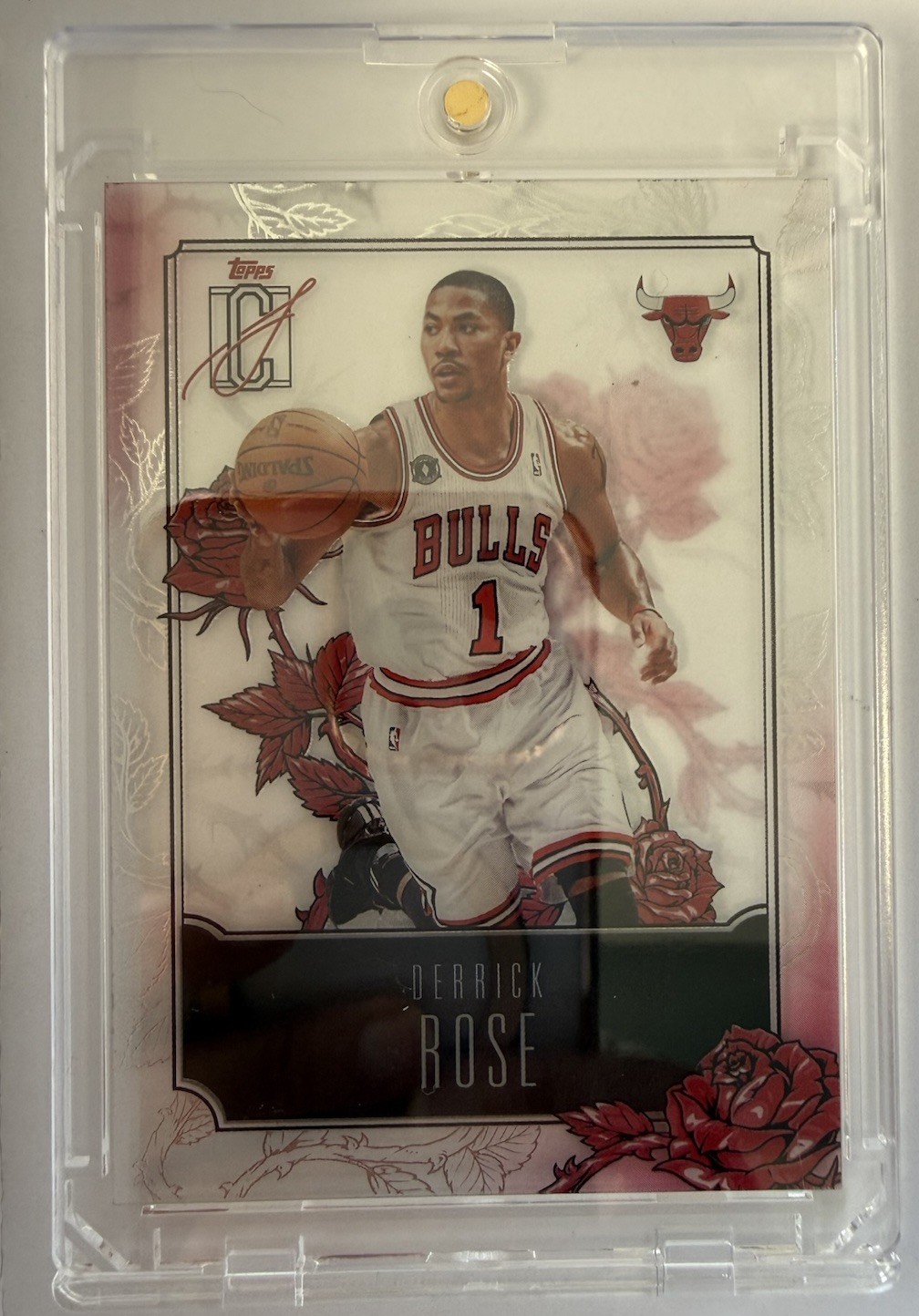 Topps Signature Class 2026 Derrick Rose R-1 Chicago Bulls (Case Hit)