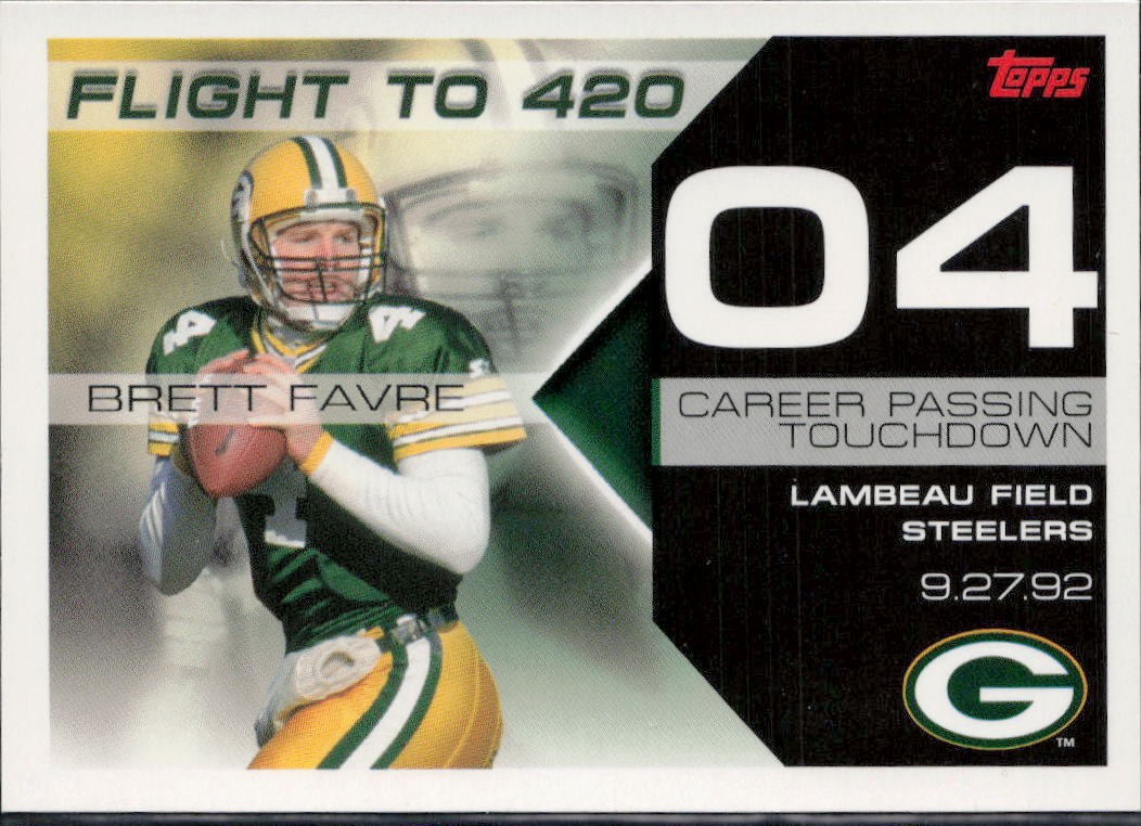 2007 Topps #BF-4 Brett Favre Brett Favre Collection