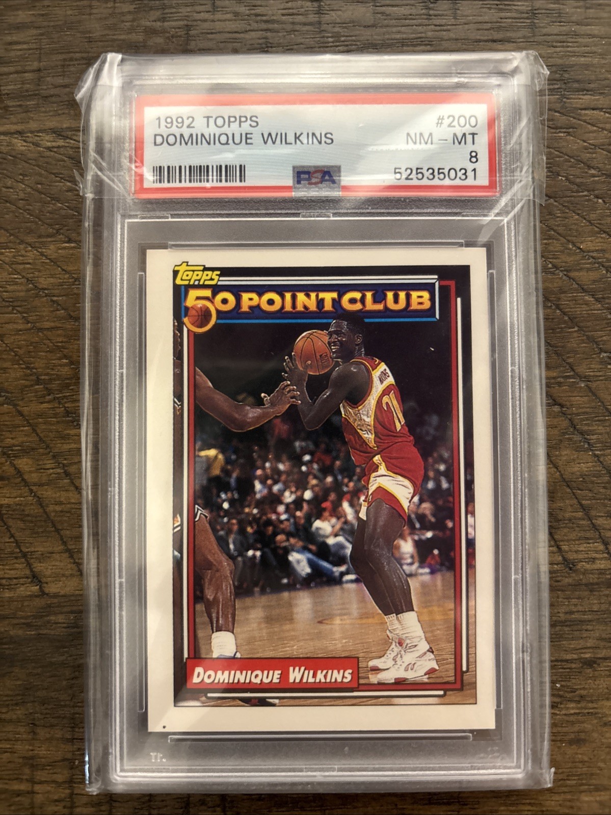 1992-93 Topps – 50 Point Club Dominique Wilkins #200
