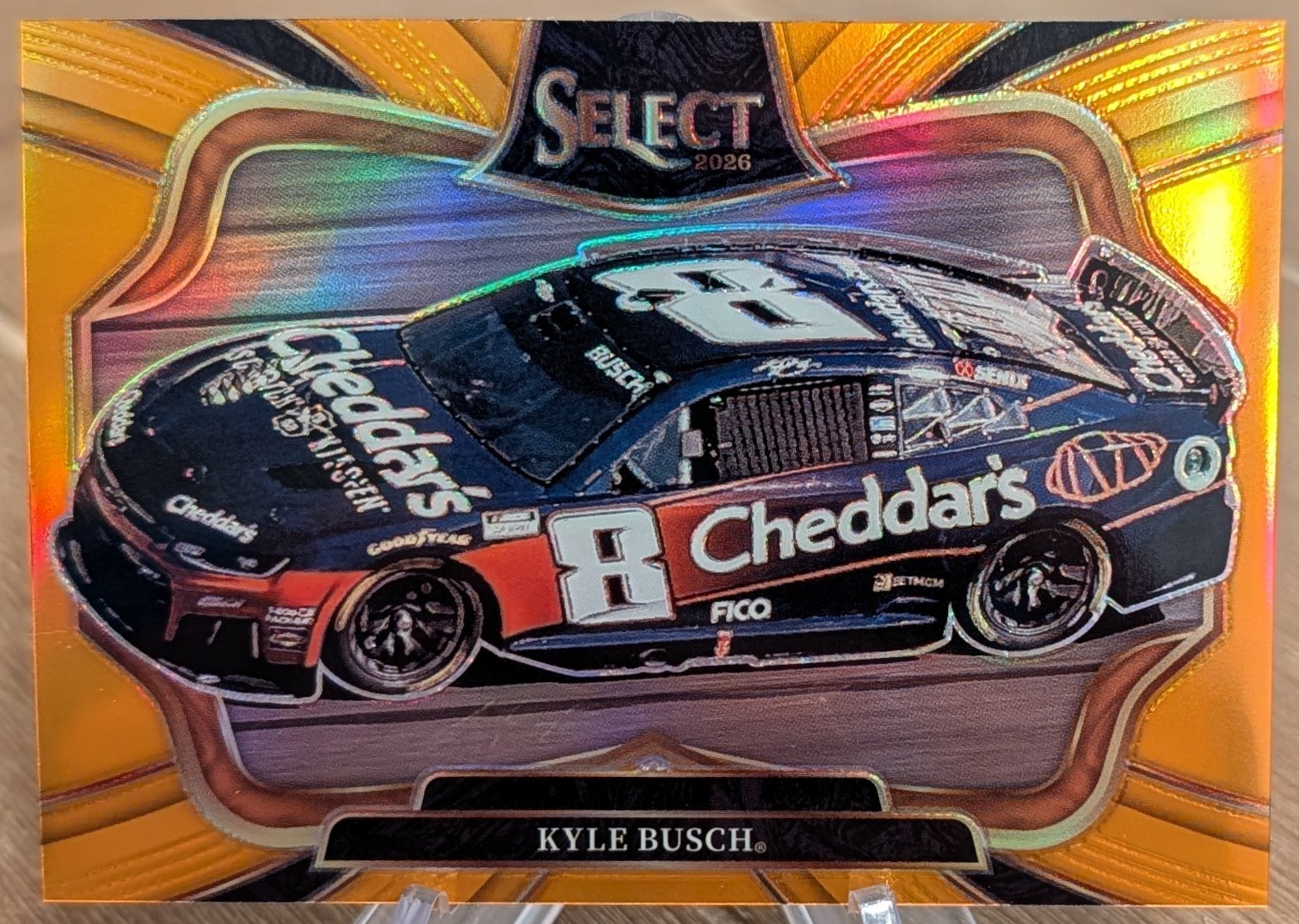 2026 Select Pit Road Orange Prizm SP 13/49 Kyle Busch