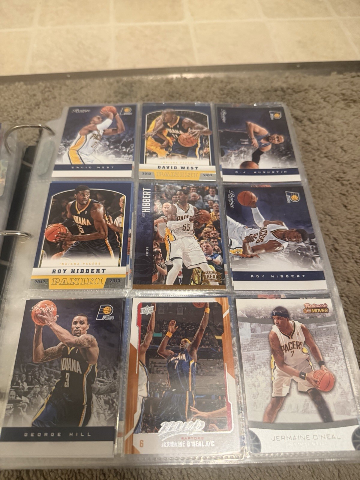 Sport Cards Binder NFL, And Nba Rare And Great Condition