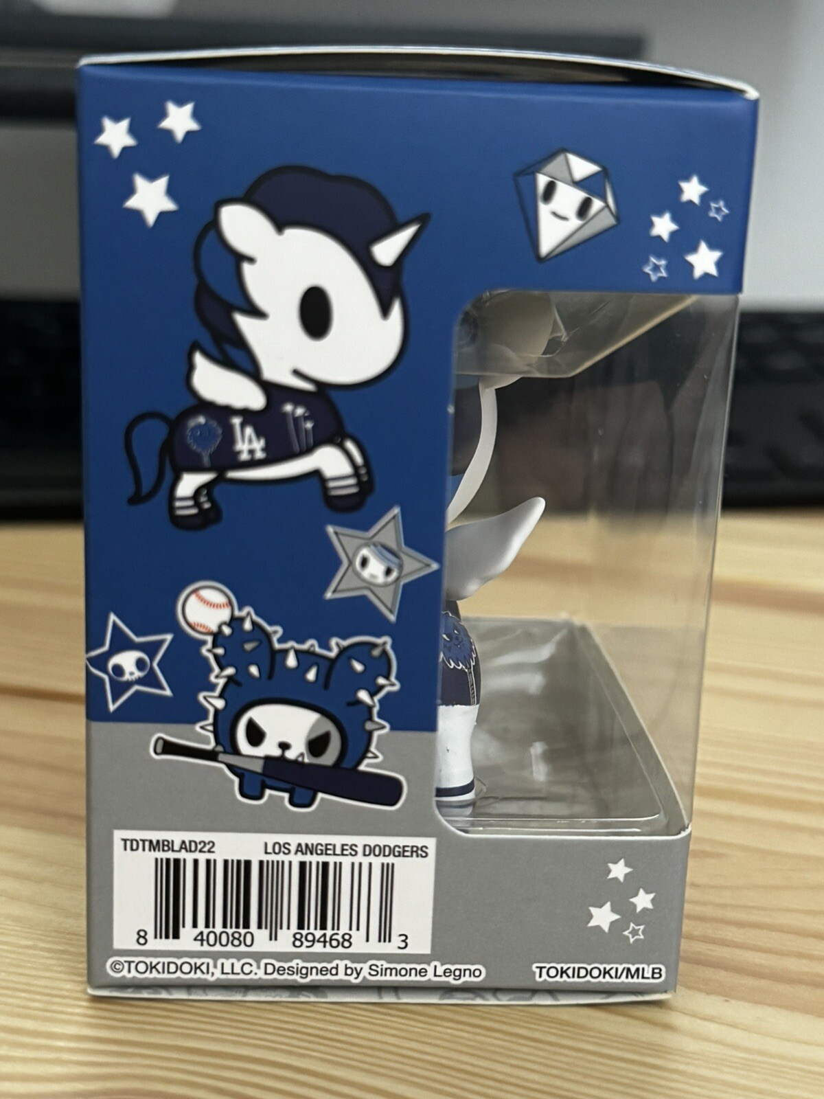 NEW Los Angeles Dodgers tokidoki x MLB Collectible Unicorno Vinyl Figure 2.5 in