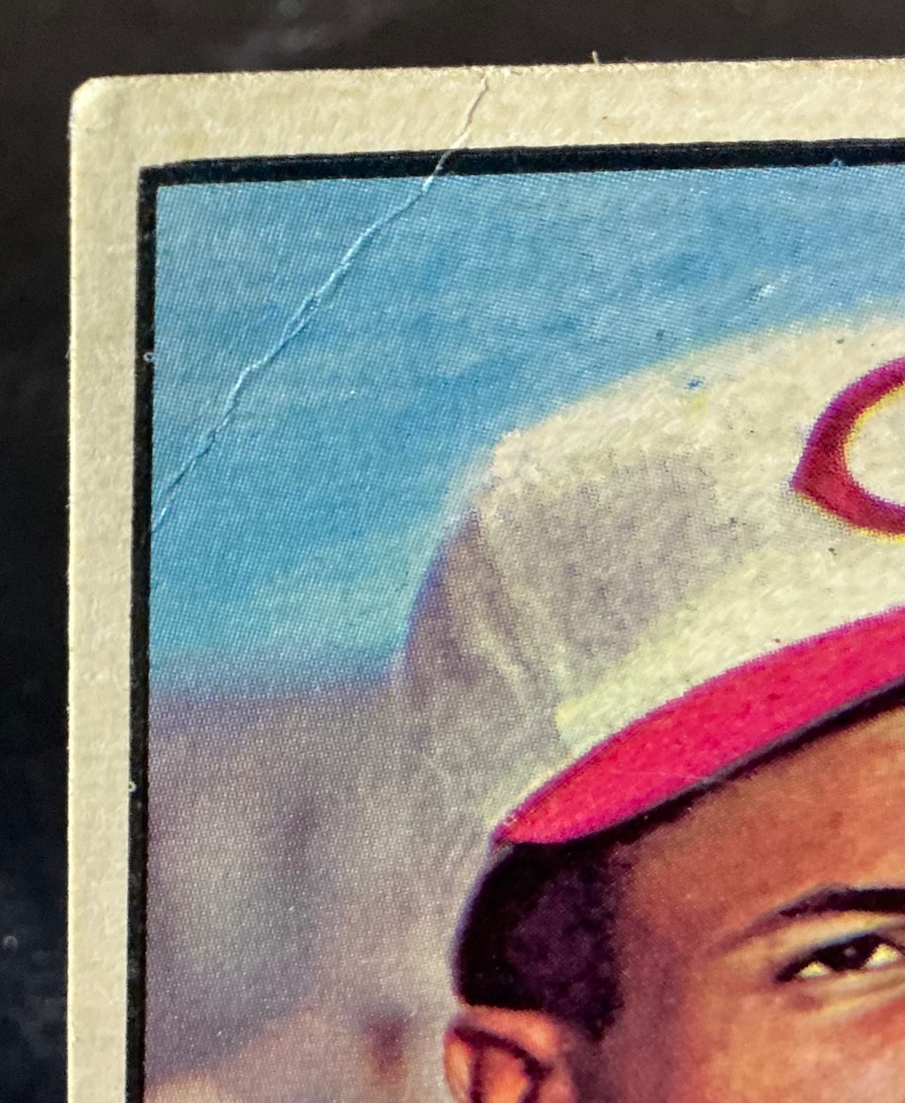 1961 Topps # 360,Frank Roberson ( Corner Crease )