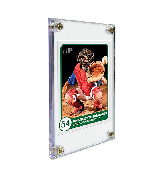 (5-Pack) Ultra Pro 4-Screw Screwdown Trading Card Holder Regular Non-Recessed