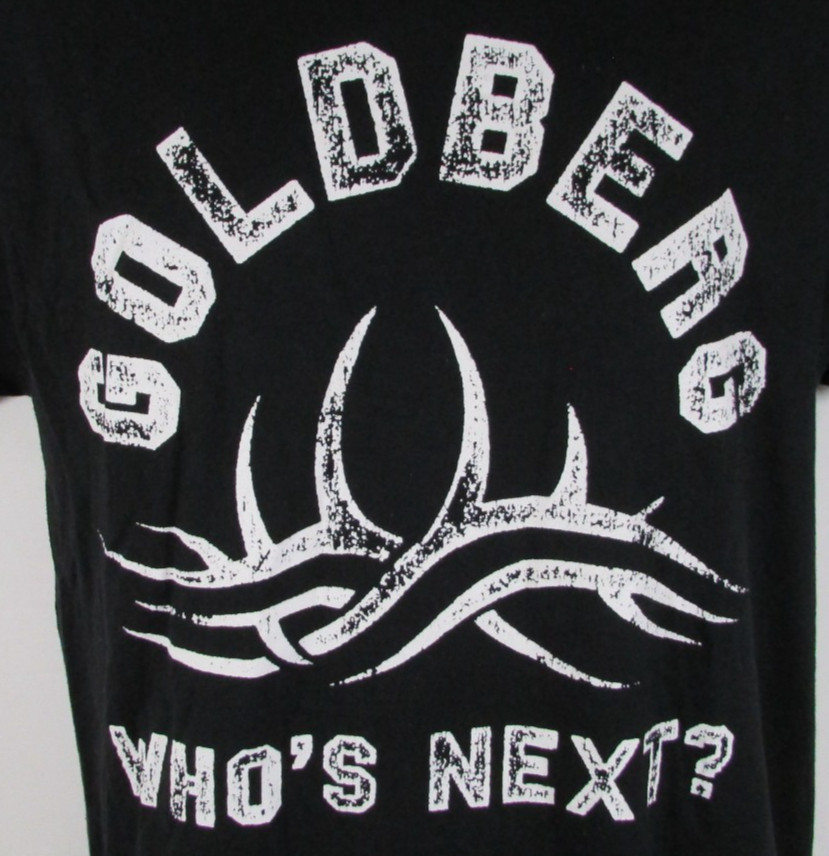 WWE Wrestling Legends Bill GOLDBERG Who’s Next Size Medium Black T-Shirt