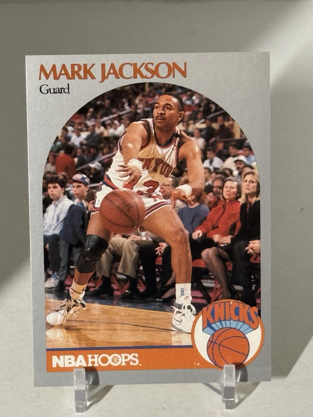 Mark Jackson 1990-91 NBA Hoops Menendez Brothers Courtside #205 SHIPS SAME DAY