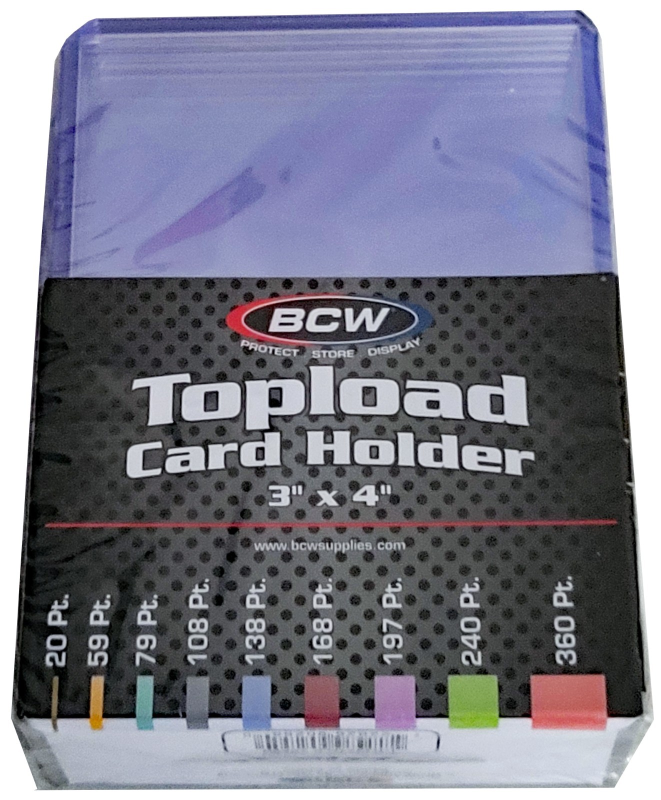 30 BCW 108pt 2.75MM Thick Toploaders Trading Card Holder Sport Topload Rigid New