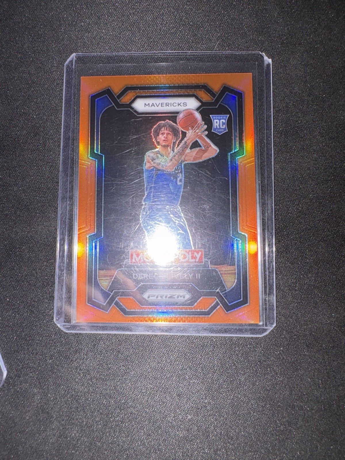 2023-24 Panini Prizm Monopoly – Dereck Lively #24 Orange Prizm /124 (RC)