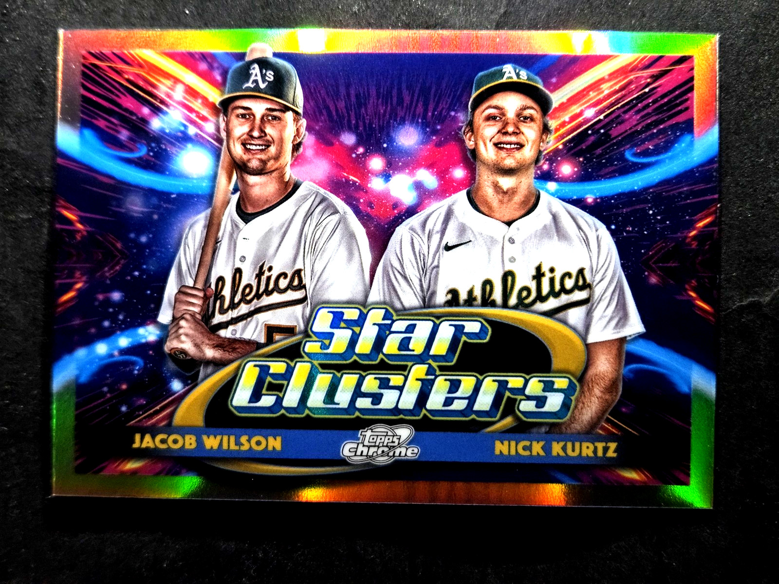 2025 Topps Cosmic Chrome Nick Kurtz Jacob Wilson Star Clusters #DSC-6 CENTERED💥