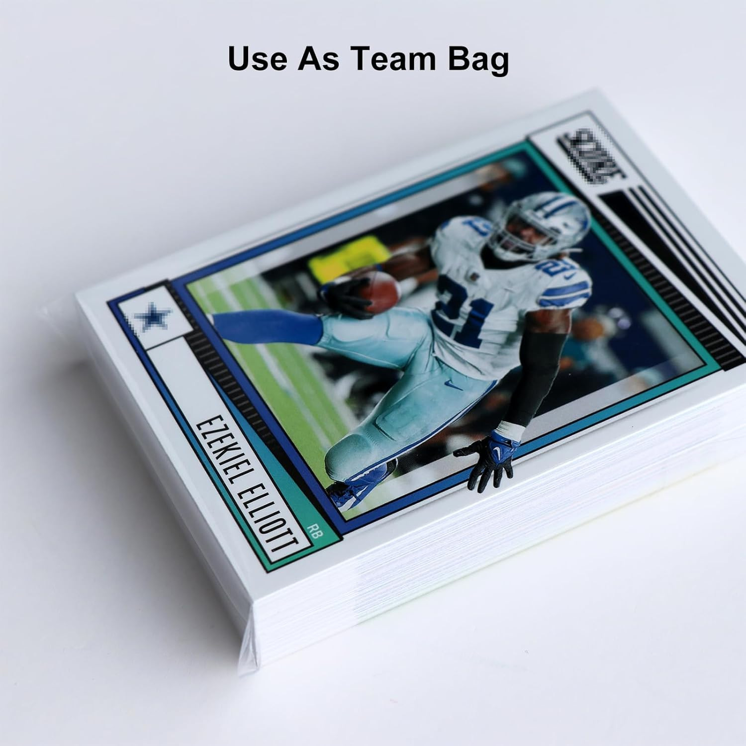 Toploader Sleeves – Resealable Team Bags for 35-75PT Top Loader Cards …