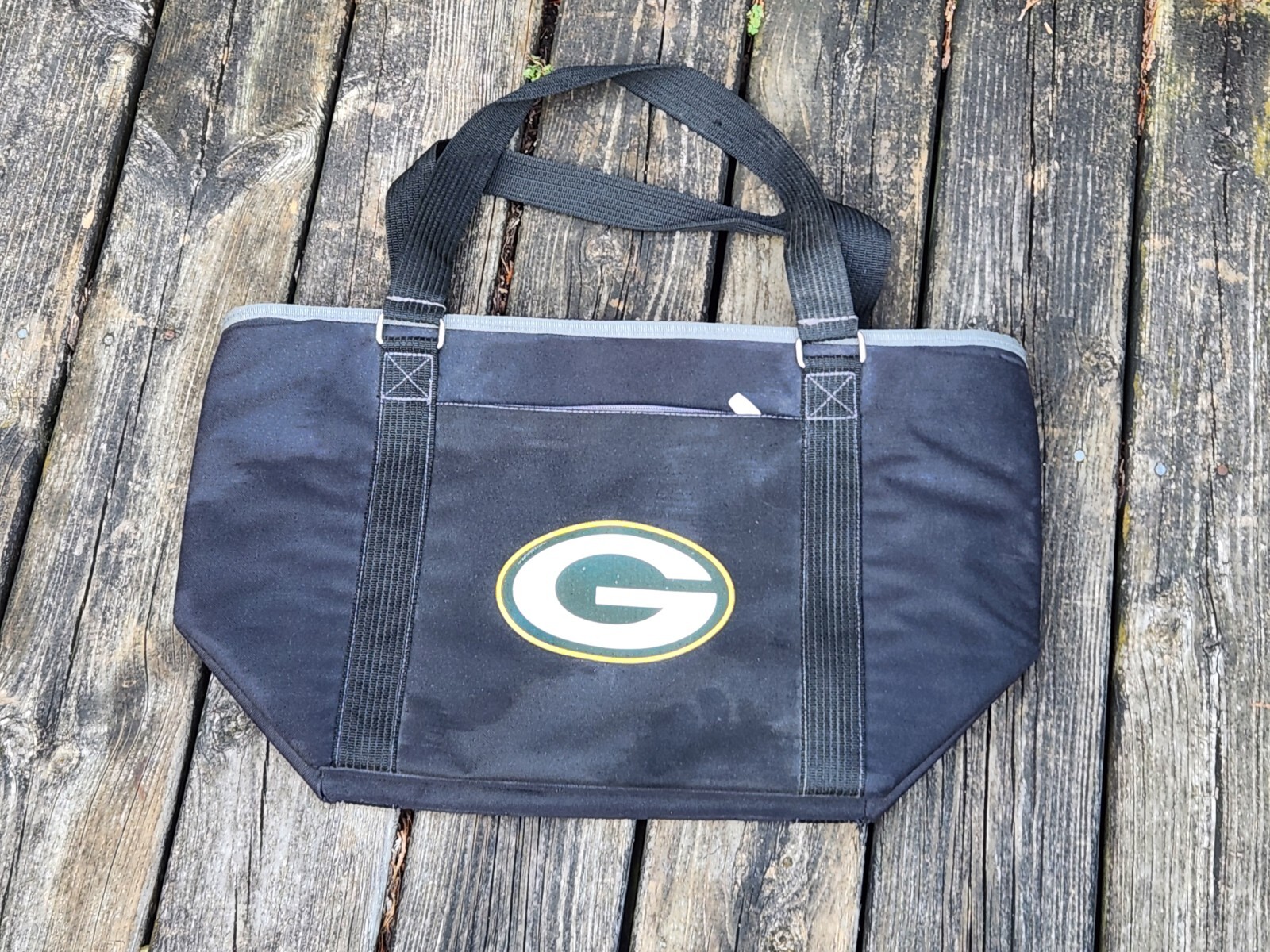 Green Bay Packers Insulated Tote Picnic Tire Bag Caddy Cooler Lunch Tailgate NFL