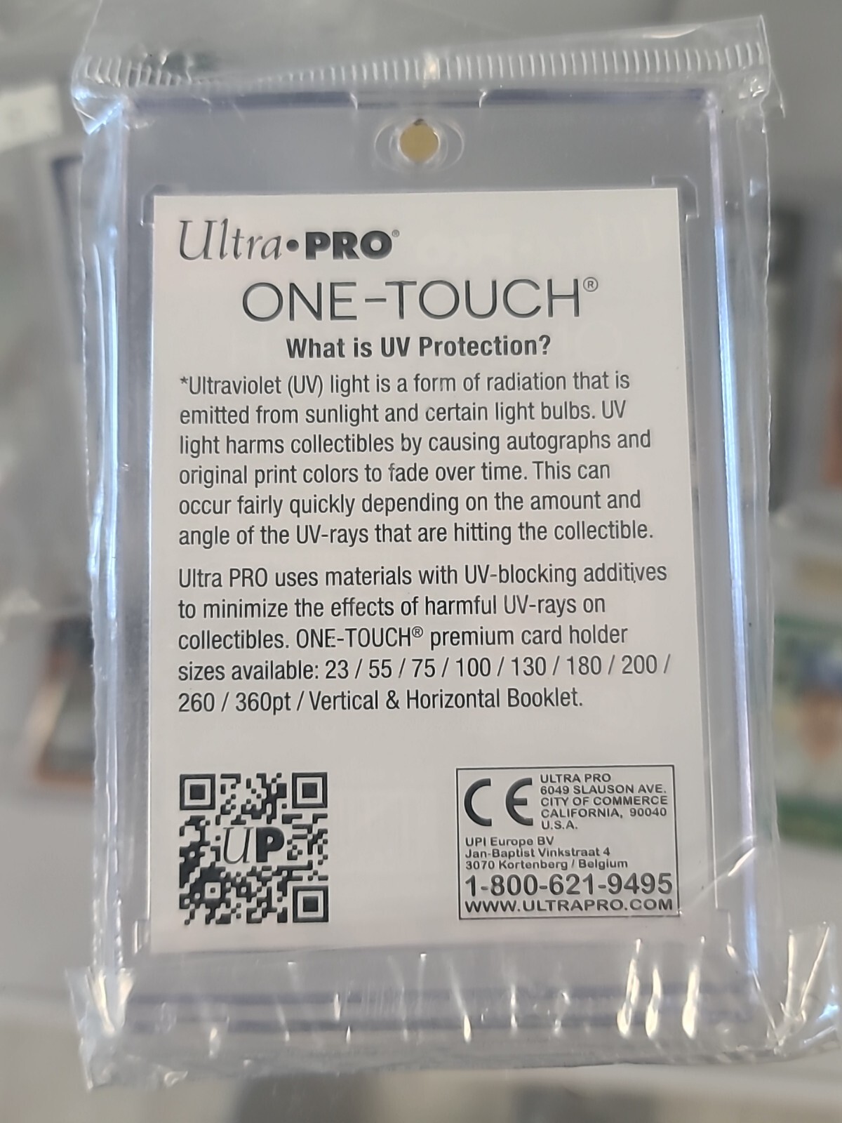 Ultra Pro One Touch Magnetic Trading Card Holder Regular 35pt With UV Protection
