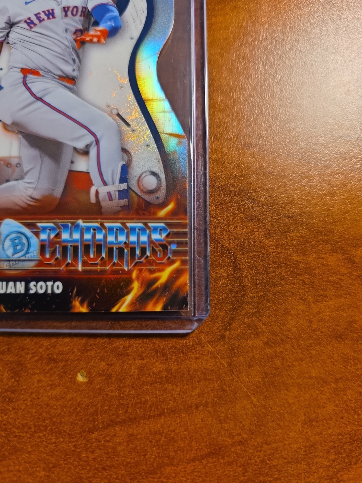 2026 Bowman, Juan Soto Power Chords #PC-12, Chrome Refractor, New York Mets