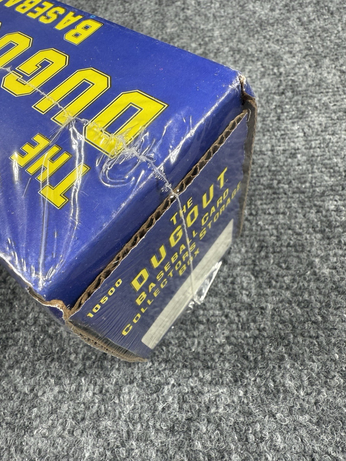 VTG 1988 Sharin The Dugout Baseball Card Collector Storage Box 10500 Unopened