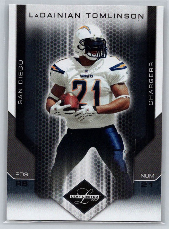 2007 Leaf Limited #82 LaDainian Tomlinson /659