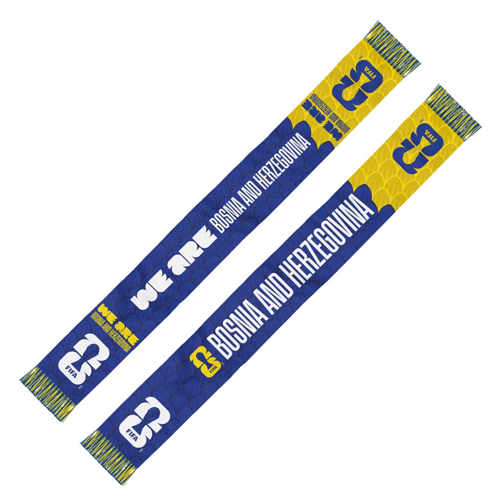 Bosnia & Herzegovina FIFA World Cup 2026 Federation Scarf
