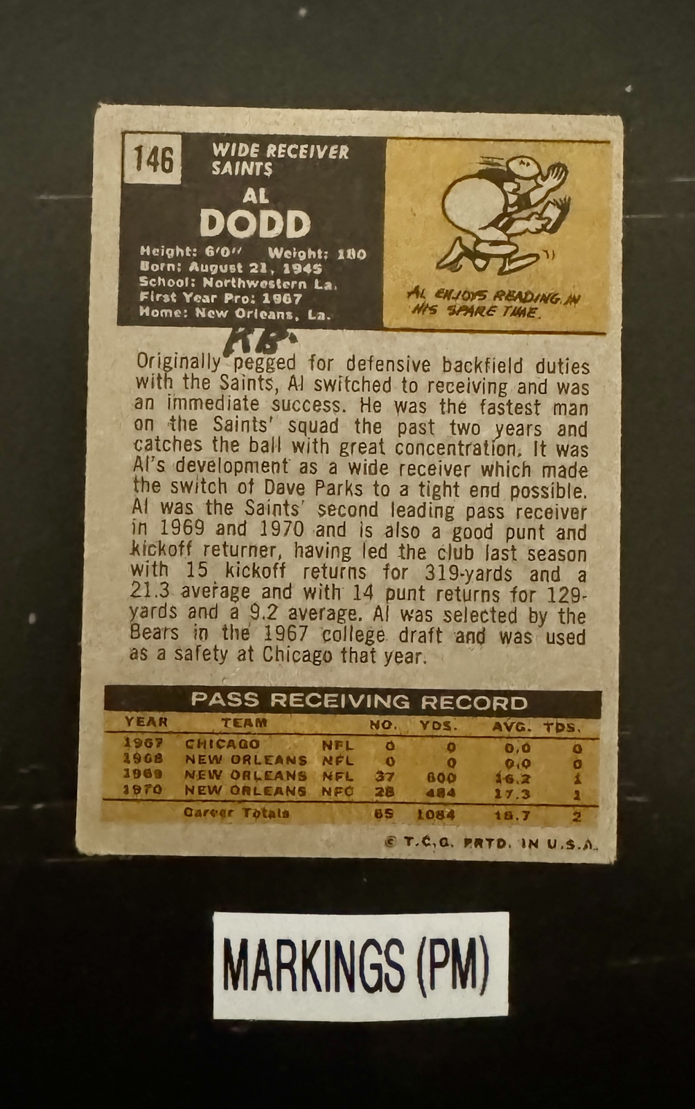 1971 Topps Football Cards 101-263 (P-NM) – You Pick – Complete Your Set