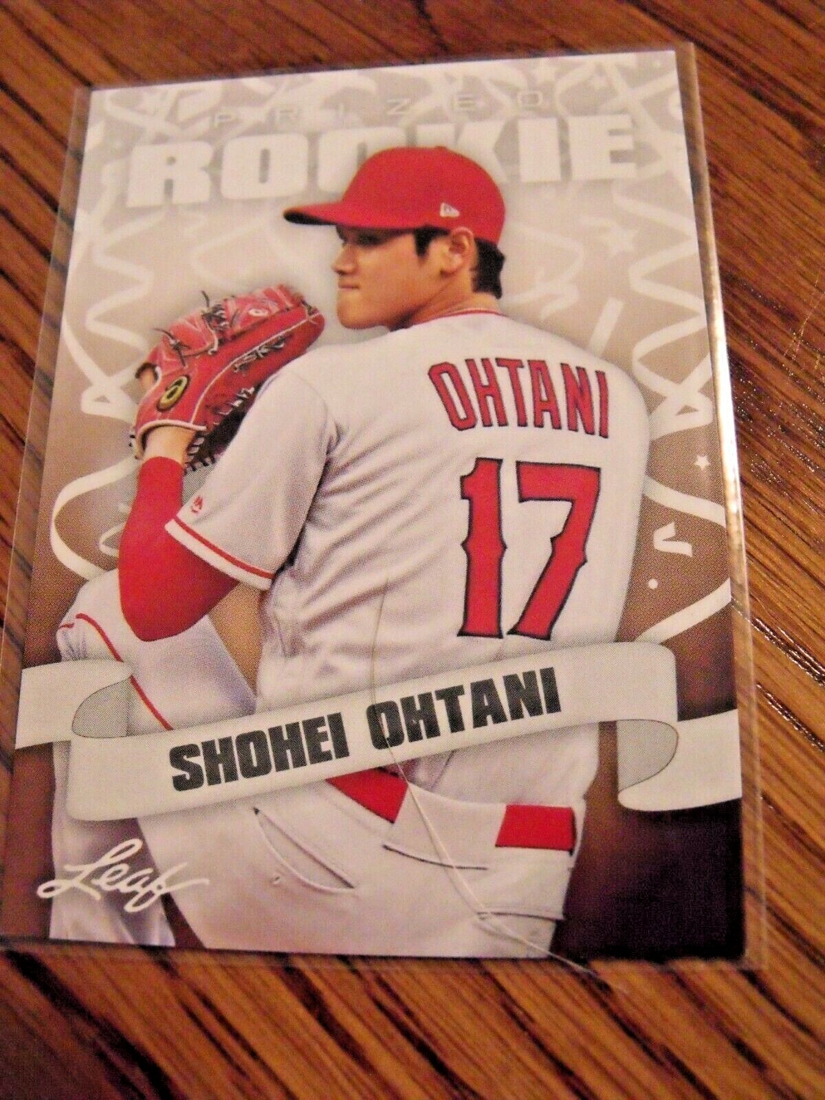 SHOHEI OHTANI 2018 LEAF PRIZED ROOKIE BASEBALL CARD MLB LOS ANGELES ANGELS #18