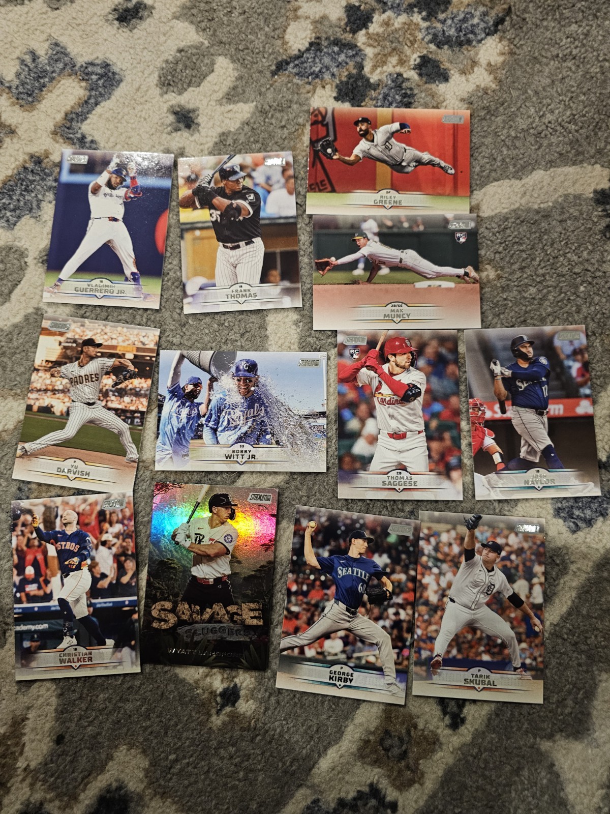 2025 Topps Stadium Card Lot With Rookies,inserts,foil,sepia