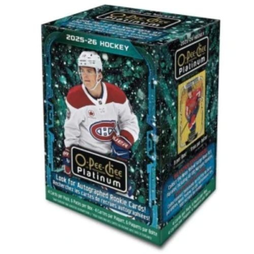 2025/26 Upper Deck O-Pee-Chee Platinum Hockey Blaster Box