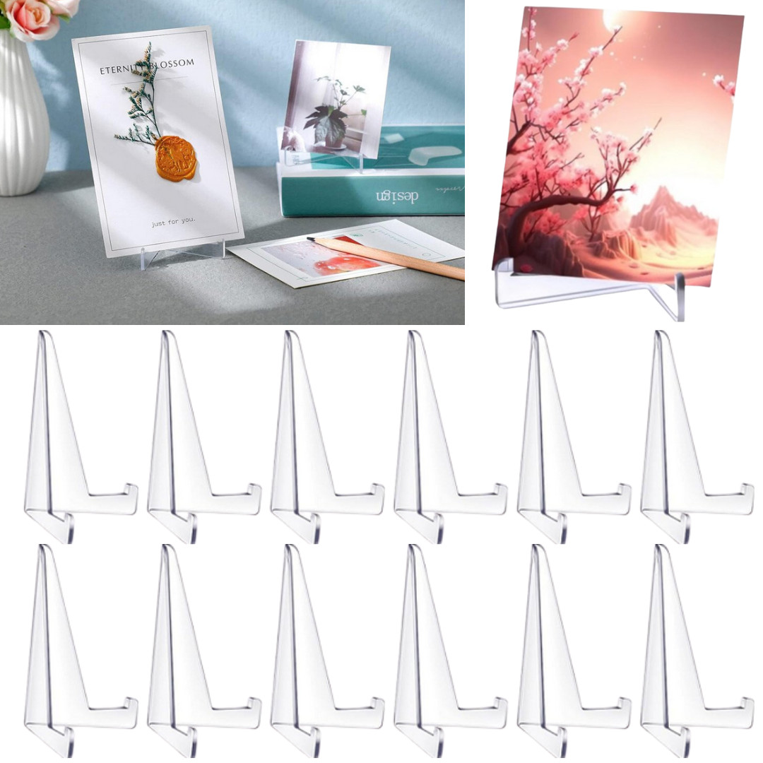 20Pcs Large Size Trading Card Stands Most Durable Display Coins Cards Holder USA