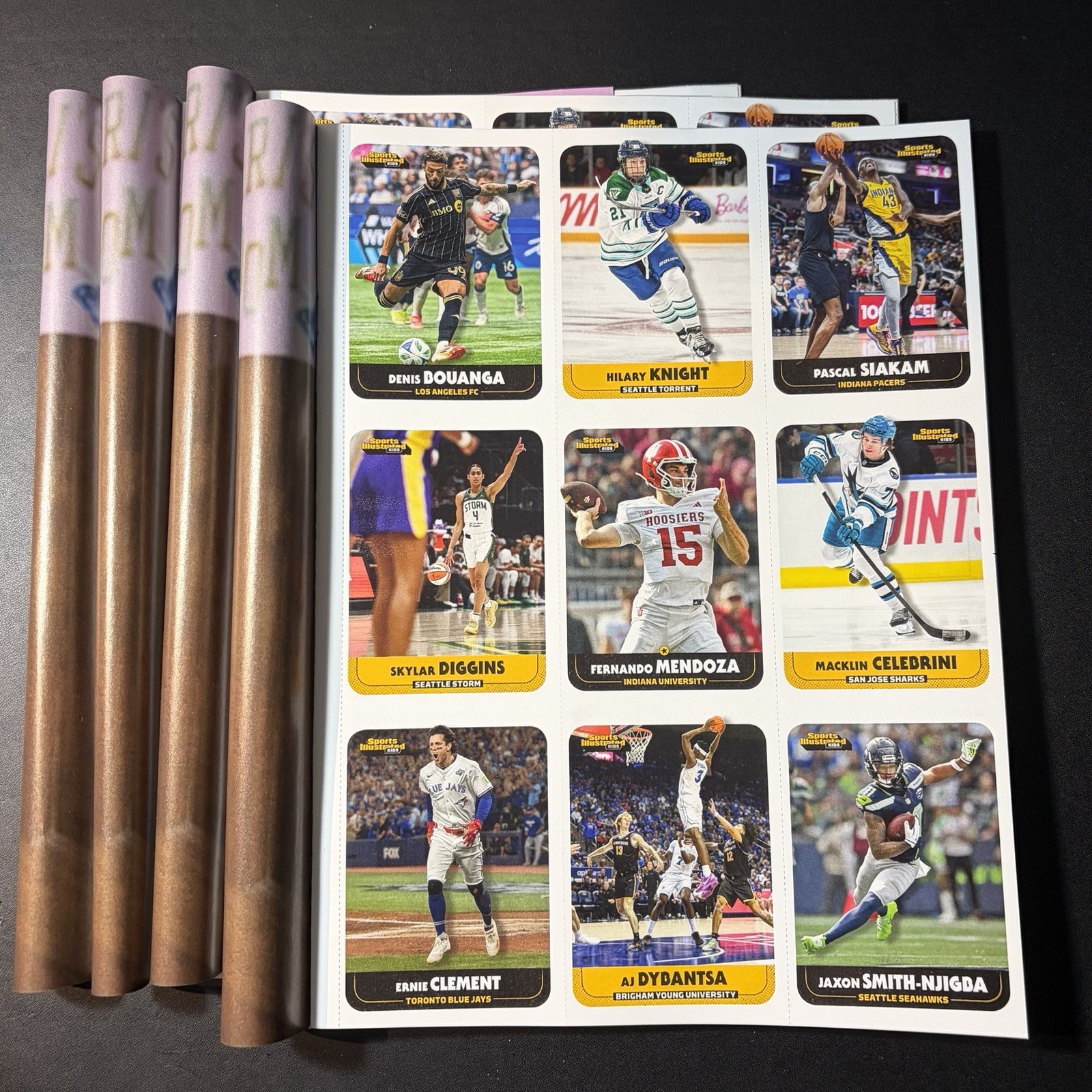 FERNANDO MENDOZA ROOKIE 2026 Sports Illustrated For Kids FULL MAGAZINE x5 Copies