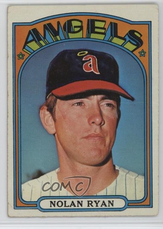 1972 Topps Nolan Ryan #595 HOF y1t