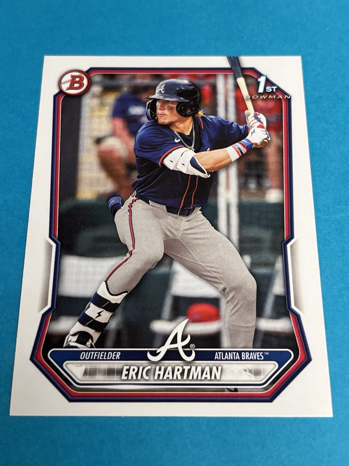 Eric Hartman 2026 Bowman #BP-102 1st Bowman Atlanta Braves Qty Avail