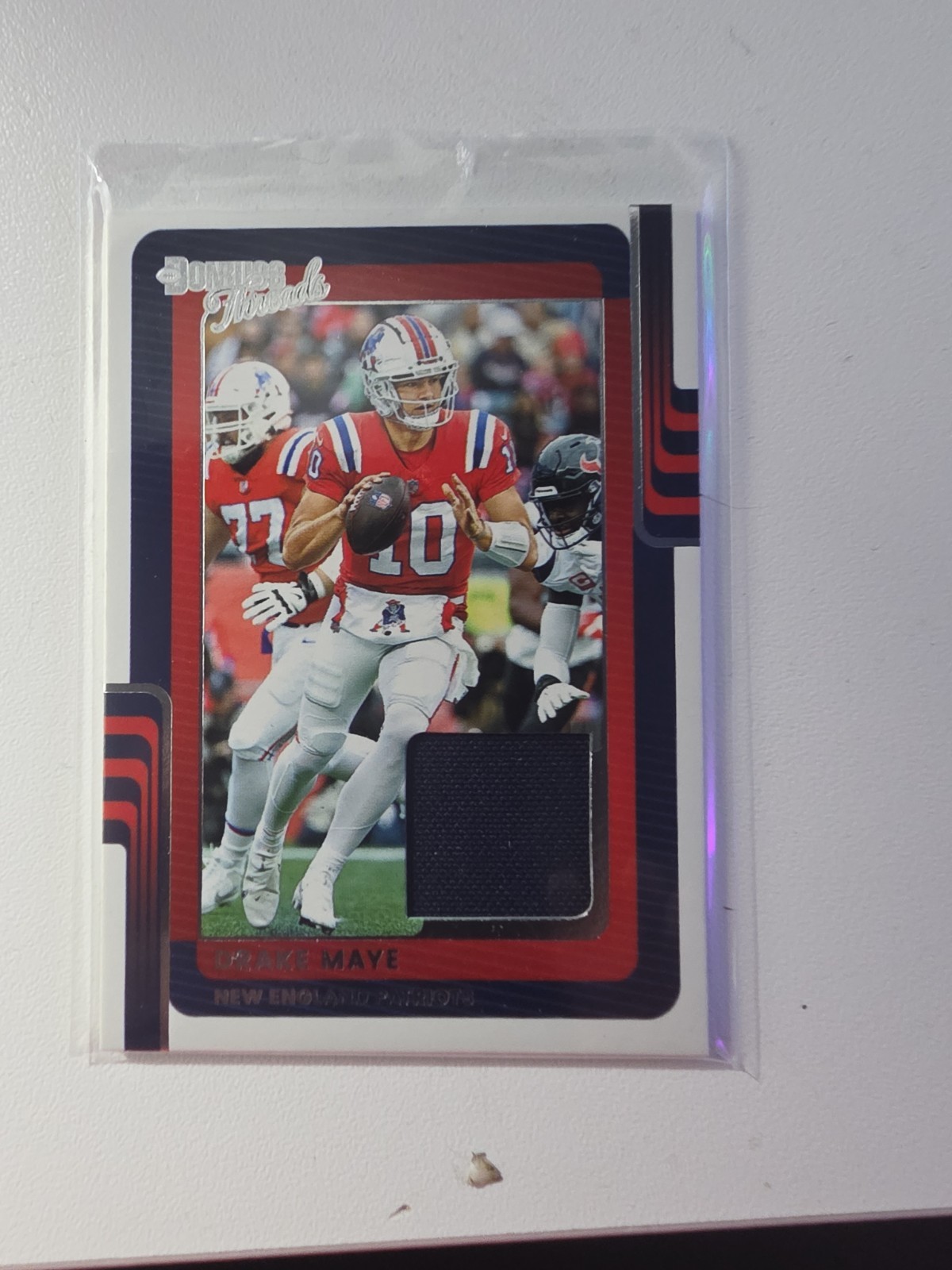 2025 Panini Donruss – Donruss Threads Drake Maye #DTH-DME (MEM)