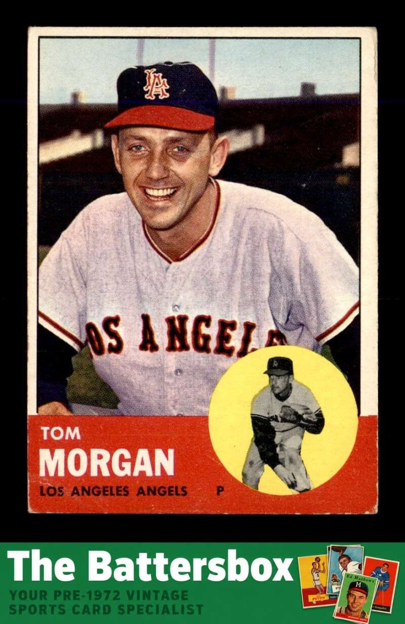 1963 Topps #421 Tom Morgan VG/VGEX X3759554