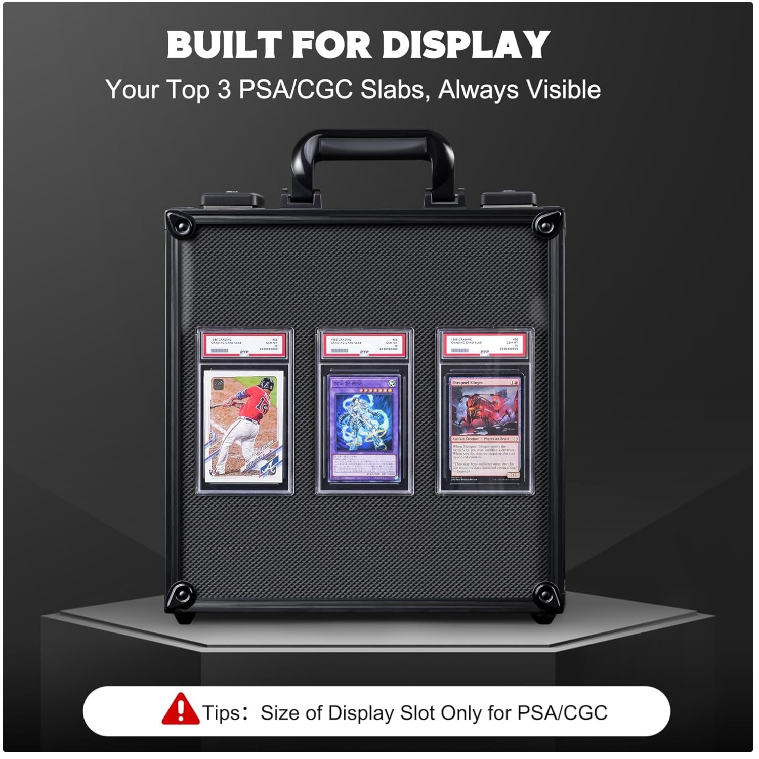 Protective Sports Card Storage Case – 140+ Cards