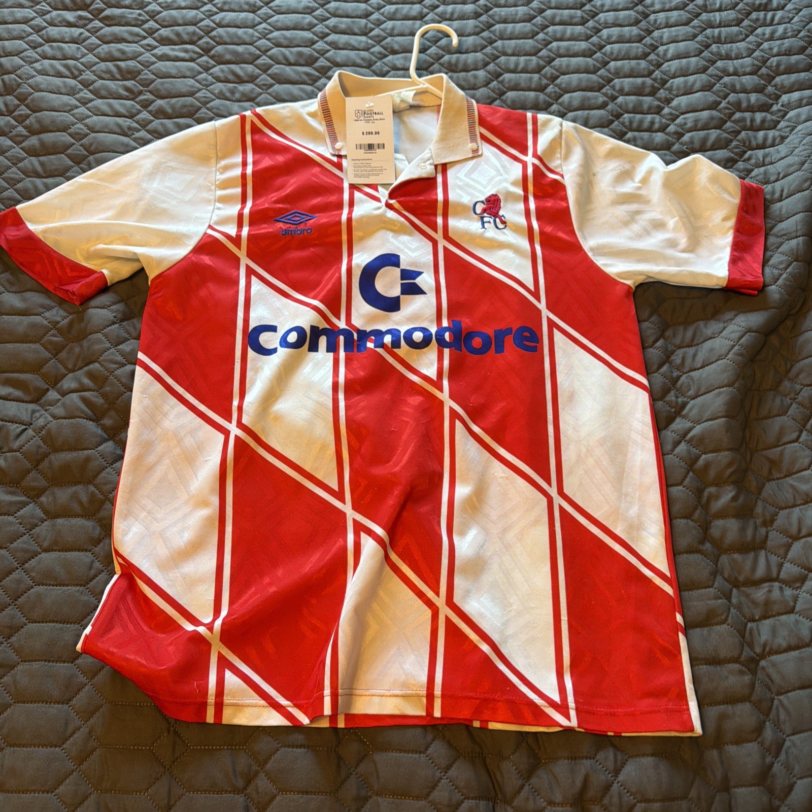 1990-92 Chelsea Away Shirt Size L