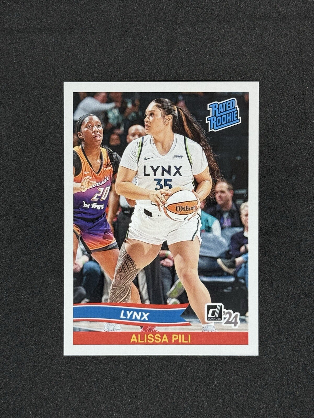 2024-25 Panini Instant WNBA Rated Rookie Retro #8 Alissa Pili /8329 RC LYNX