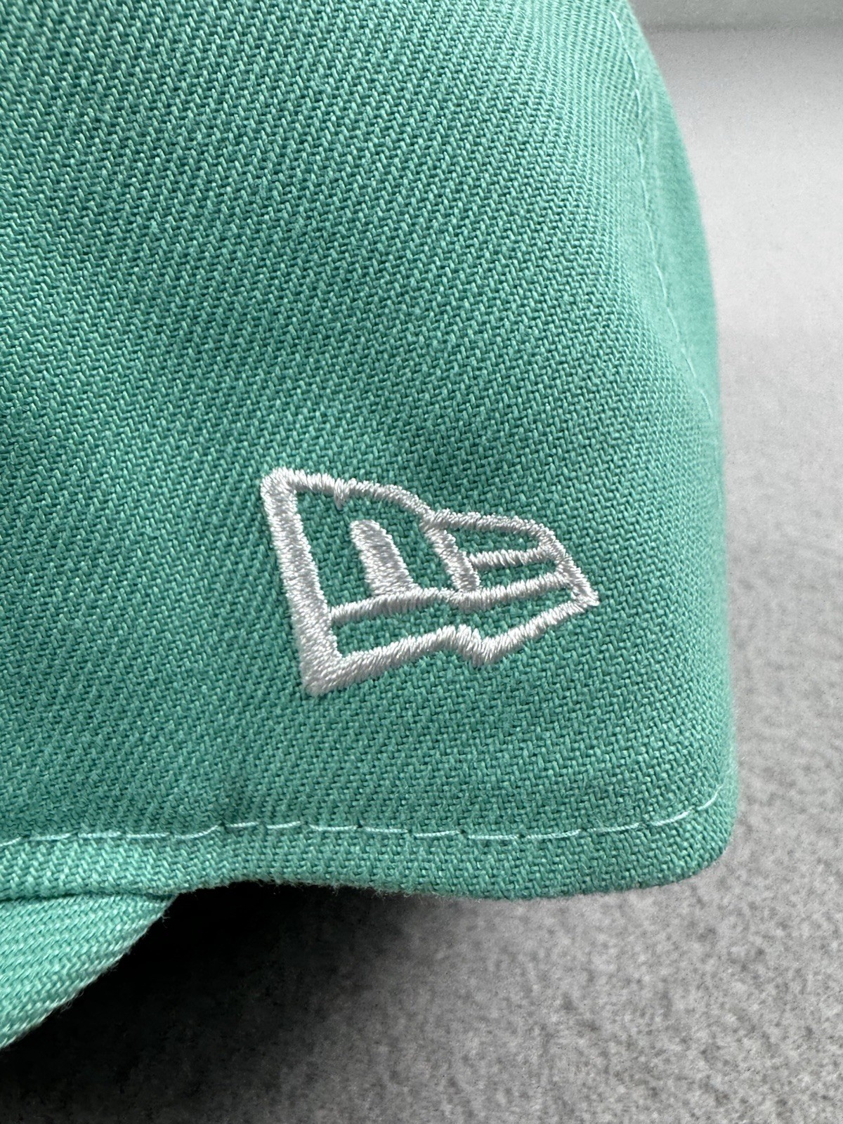 New Era 59FIFTY Miami Marlins Mint Green Fitted Hat 7 1/2 MLB Cap New