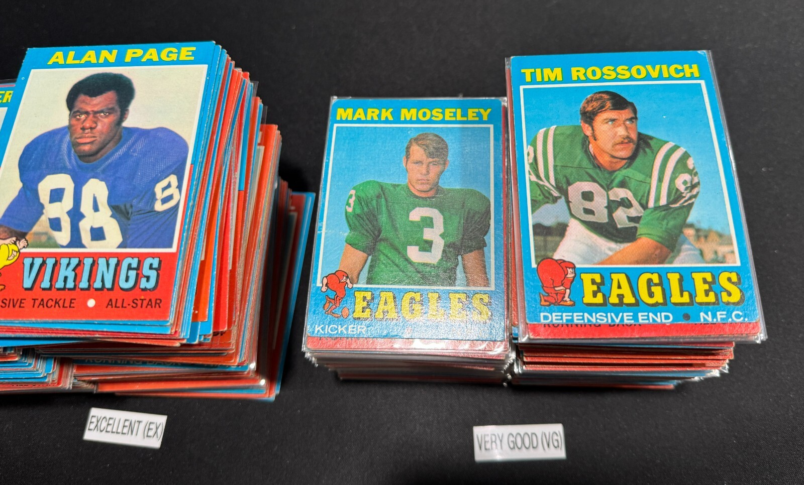 1971 Topps Football Cards 101-263 (P-NM) – You Pick – Complete Your Set