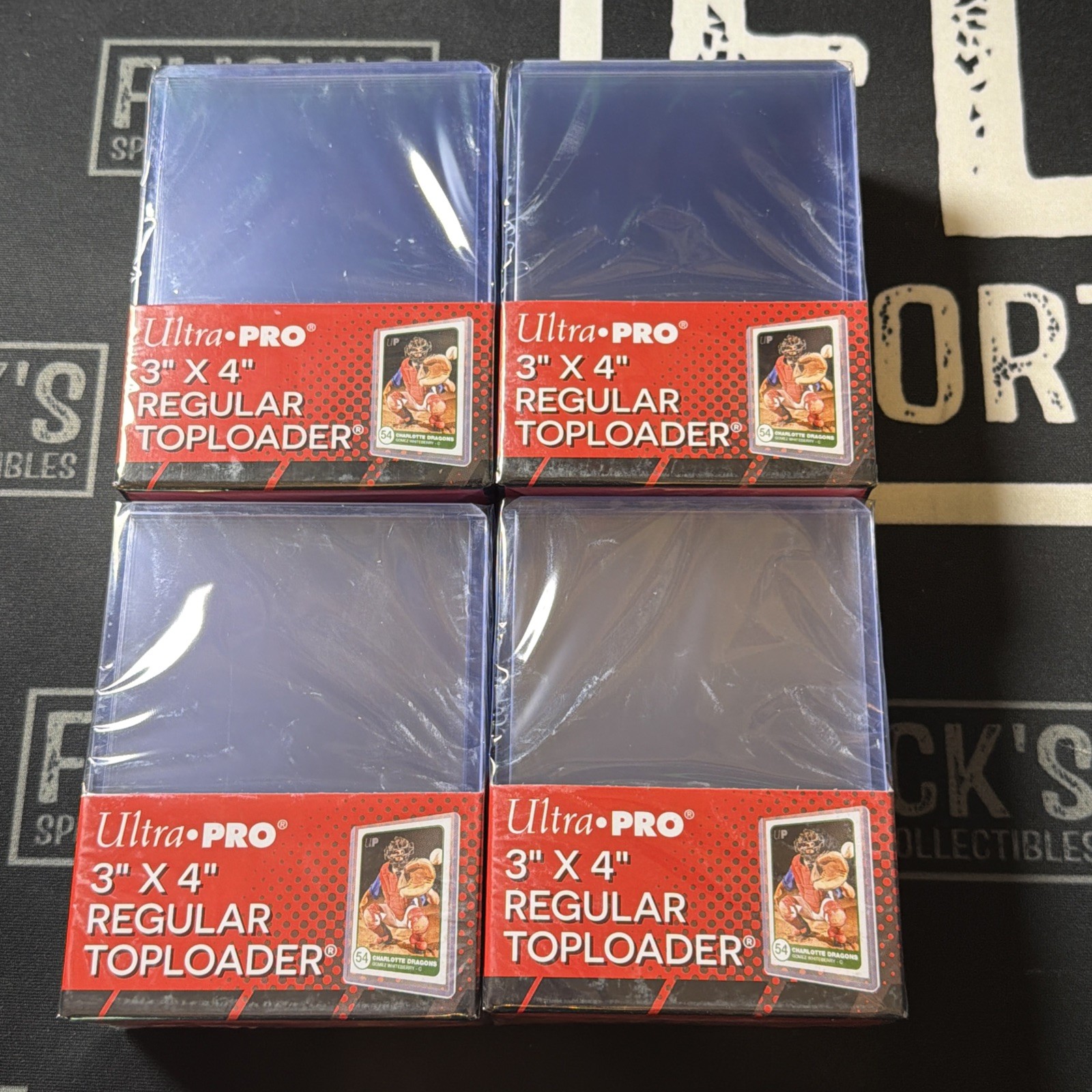 Ultra Pro Top Loaders Regular 35pt 3×4 Toploaders 100ct