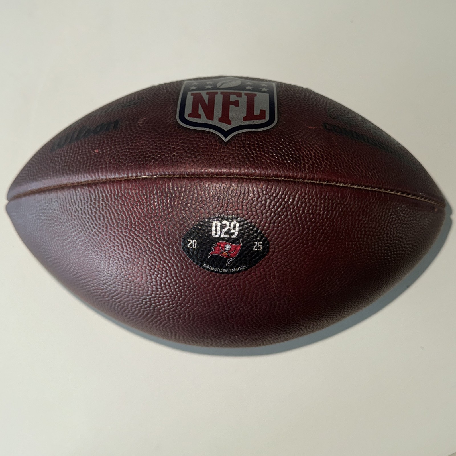 GAME USED Tampa Bay Buccaneers 11/09 + 11/16/25 NFL Football vs Patriots + Bills
