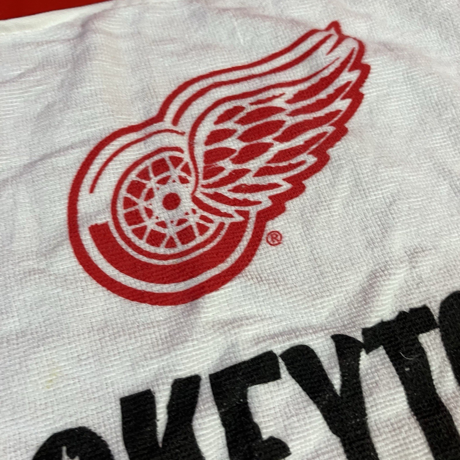 Detroit Red Wings Rally Towel / Stanley Cup Finals 2009 / White